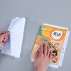 10Pcs Matte Clear Adhesive School Textbook Protective Case Book Jacket Cover