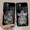 Devil Satan Phone Case For Redmi 13 12 13c 12c Note 13 Pro Plus 11 12 Pro 10 12s 11s Tempered Glass Cover