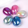 Starry Sky Egg Shaped Hair Brush Plastic Massage Detangler Comb Anti-tangle Smooth Hair Styling Comb For Kids Adults 1 Piece