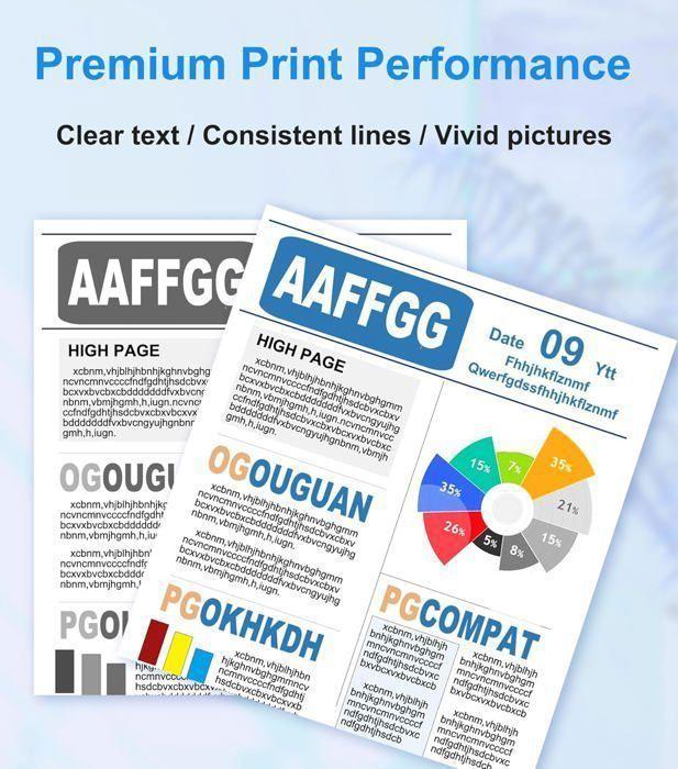 Tintenpatronen - OGOUGUAN - HP 924 - Kompatibel mit HP OfficeJet Pro - 4er-Pack - Einfach zu installieren