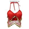 Tassel Latin Dance Top Shiny Stage Performance Top Charming Belly Dance Bra  Festivals