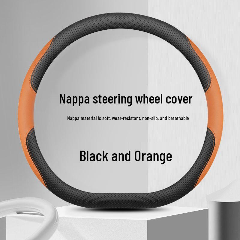 Ideal L8/L9/ONE Steering Wheel Cover: Original Car Color, New Energy Vehicle Interior Accessory.