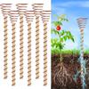 Copper Stakes for Gardening Electro Culture Antenna Electroculture Plant Stakes Gardening Copper Coil for Plants Fruits