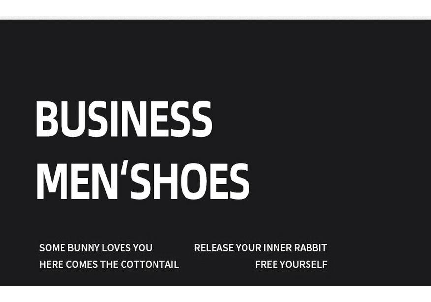New Men's British Style Genuine Sheepskin Leather Breathable Derby Shoes - Business Formal Footwear