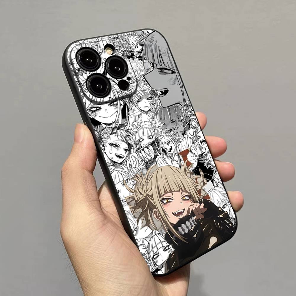 My H-Hero Academia D-Deku Phone Case For IPhone 17 16 15 14 13 12 11 Pro Max Plus Mini Soft Black Cover