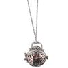 Stainless Steel Bone Ash Pendant Hollow Flower Memorial Locket Pendant  for Human and Pet Ashes