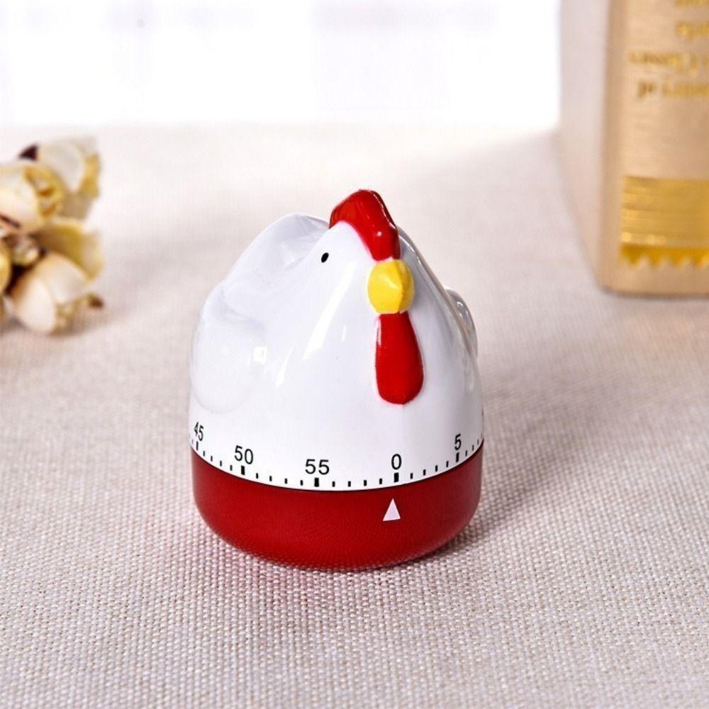 Hen Kitchen Timer Mechanical Countdown Clock Pattern Decor Cooking Timer  Kitchen Use