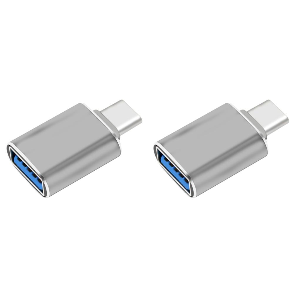 

Кабель-конвертер USB 3.1 OTG 10 Гбит/с для смартфона MacBook Pro/Air (Зильбер)