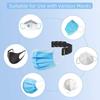 Mask Strap Extensions - Glife - Black - 20pcs - Silicone Ear Hook - Travel Mask