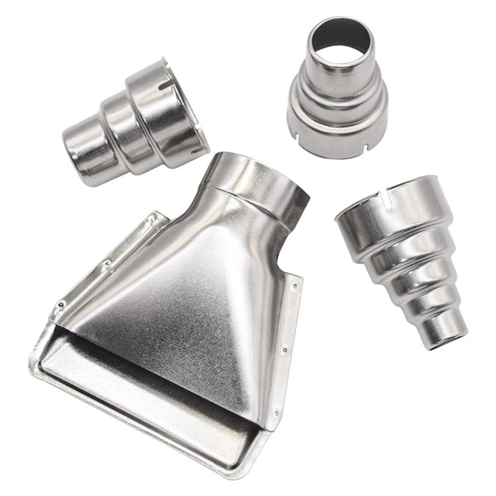 

4PCS Stainless Steel Nozzles Kit Compatible with Electric Heat Airgun for Welding Desoldering and Component Removal China Mainland