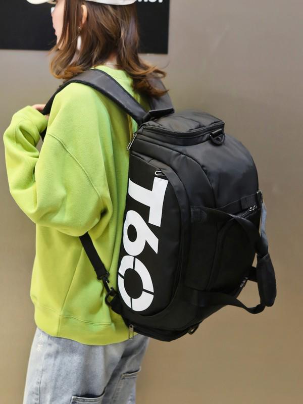 Large Waterproof Travel Bag with Wet/Dry Separation for Sports, Yoga, Swimming, Fitness, Student or Business Trips