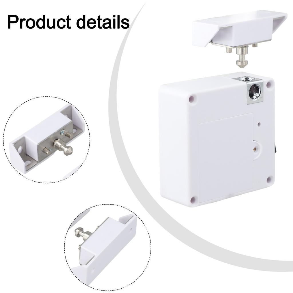 Cabinet Security Lock Invisible Electronic Lock Home Security Advanced Unlocking Method Easy Integration For Furniture