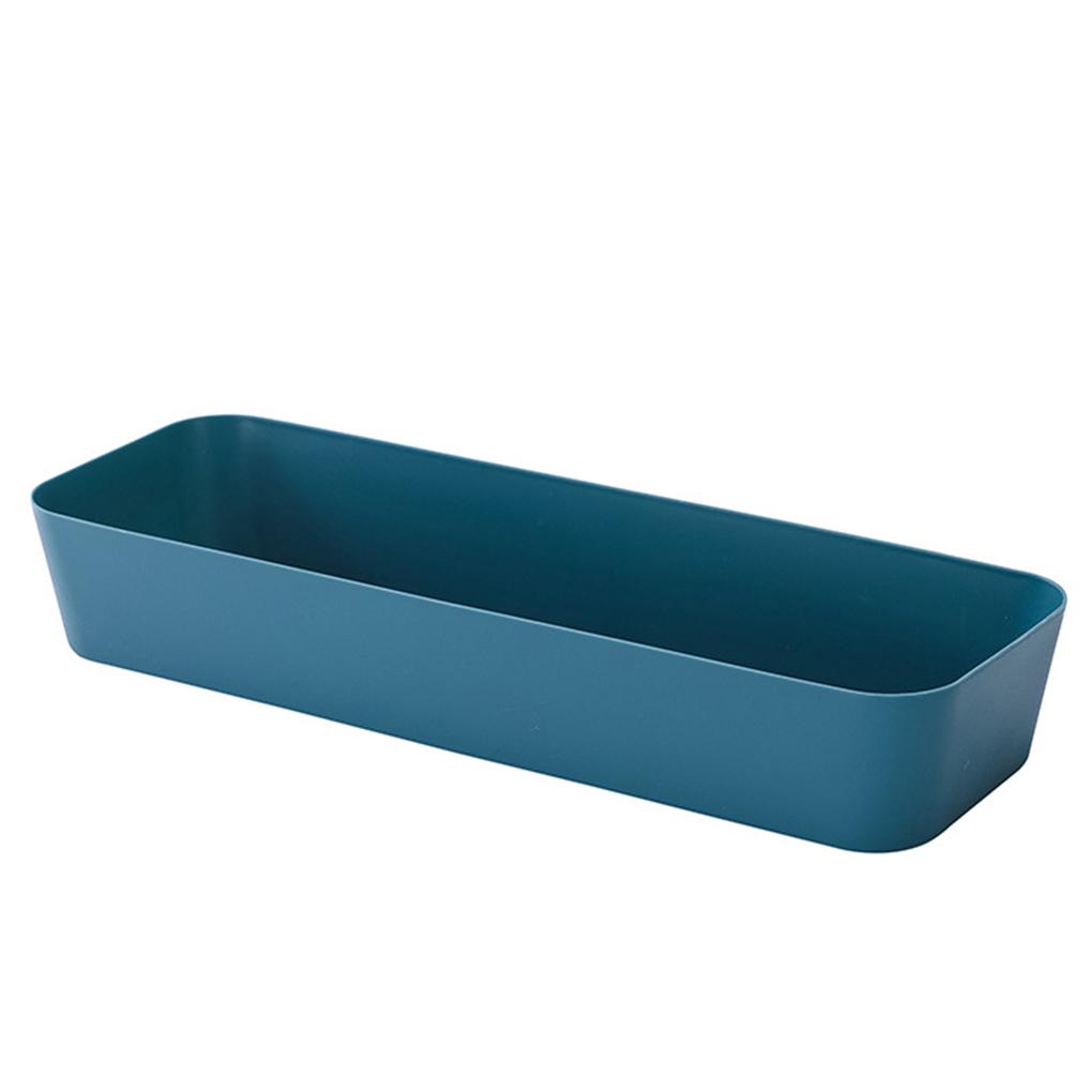 Storage Box Rectangular Plastic Desktop Drawer Cosmetic Case Stationery Organizer Socks Container