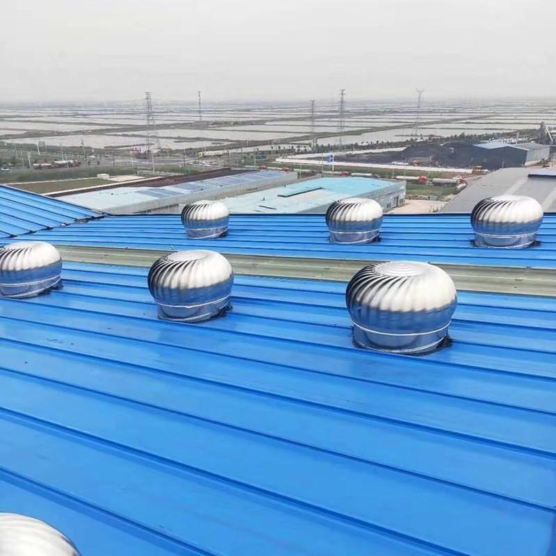 Hotă de evacuare din oțel inoxidabil, nealimentată, ventilator de ventilație exterior pentru fabrică, ventilator de acoperiș impermeabil