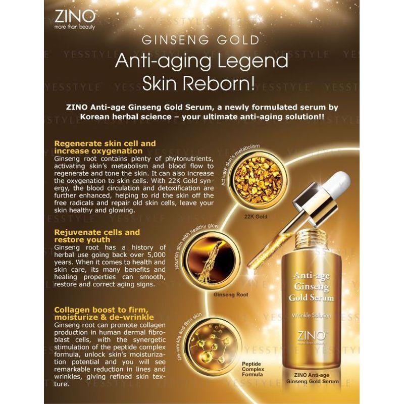 Zino - Anti-Age Ginseng Gold Serum