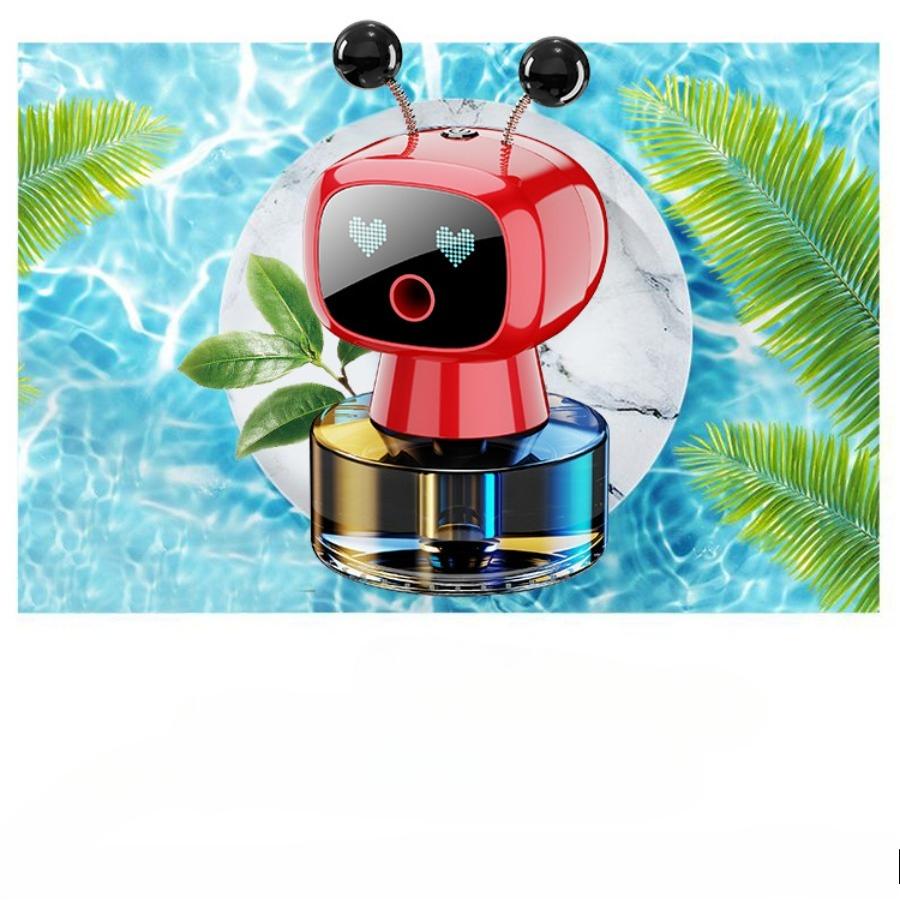 Intelligent Car-mounted Aromatherapy Robot, Car Perfume Air Purifier, Air Humidifier for Cars, Car Automatic Fragrance Dispenser