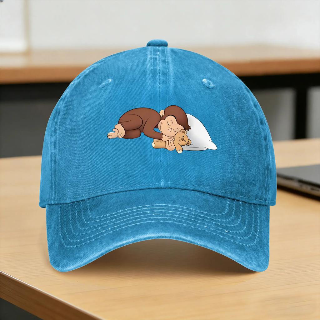 Cartoon Monkey CCuriouss Georges Casual Baseball Cap Summer Trucker Hat Wholesale Hip Hop Hats FeUnisex Unisex Stylish Caps