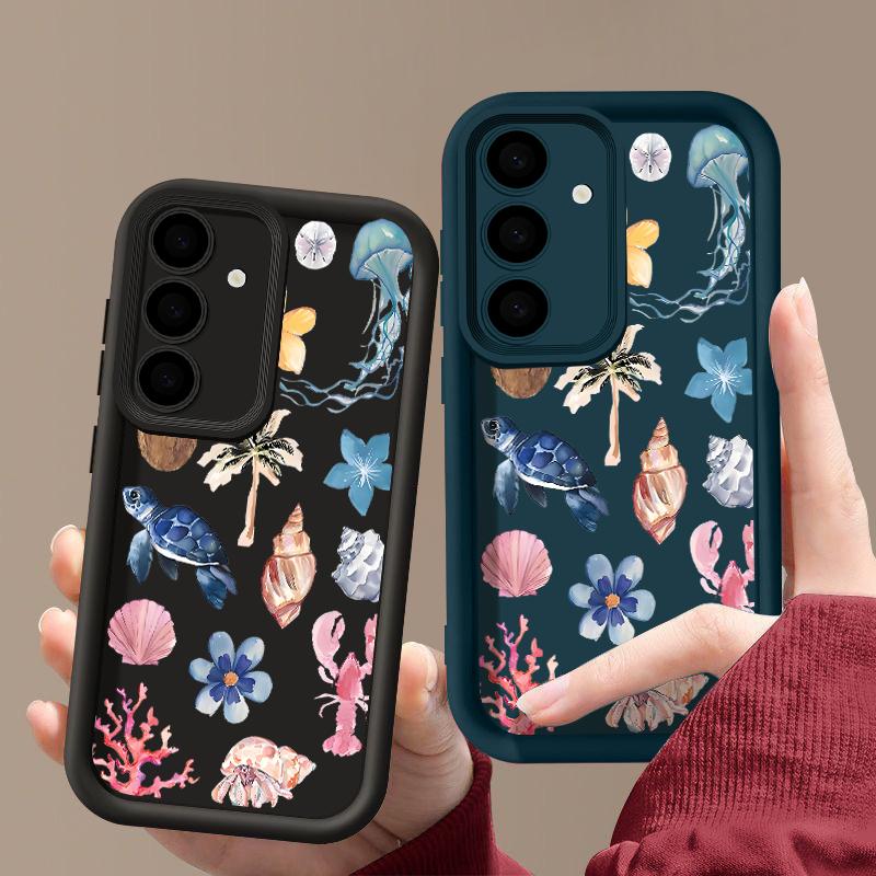 Underwater Elements TPU Case For Samsung Galaxy S25 Edge S24 S23 Ultra S22 Plus A56 A36 A26 A16 A55 A15 A54 S24 S21 S23 FE Cover