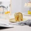 Gold Elephant Statue Large Gold Elephant Statue Home Office Decor Elephant Ornament Bookshelf TV Stand Decor Gifts for Women Mom