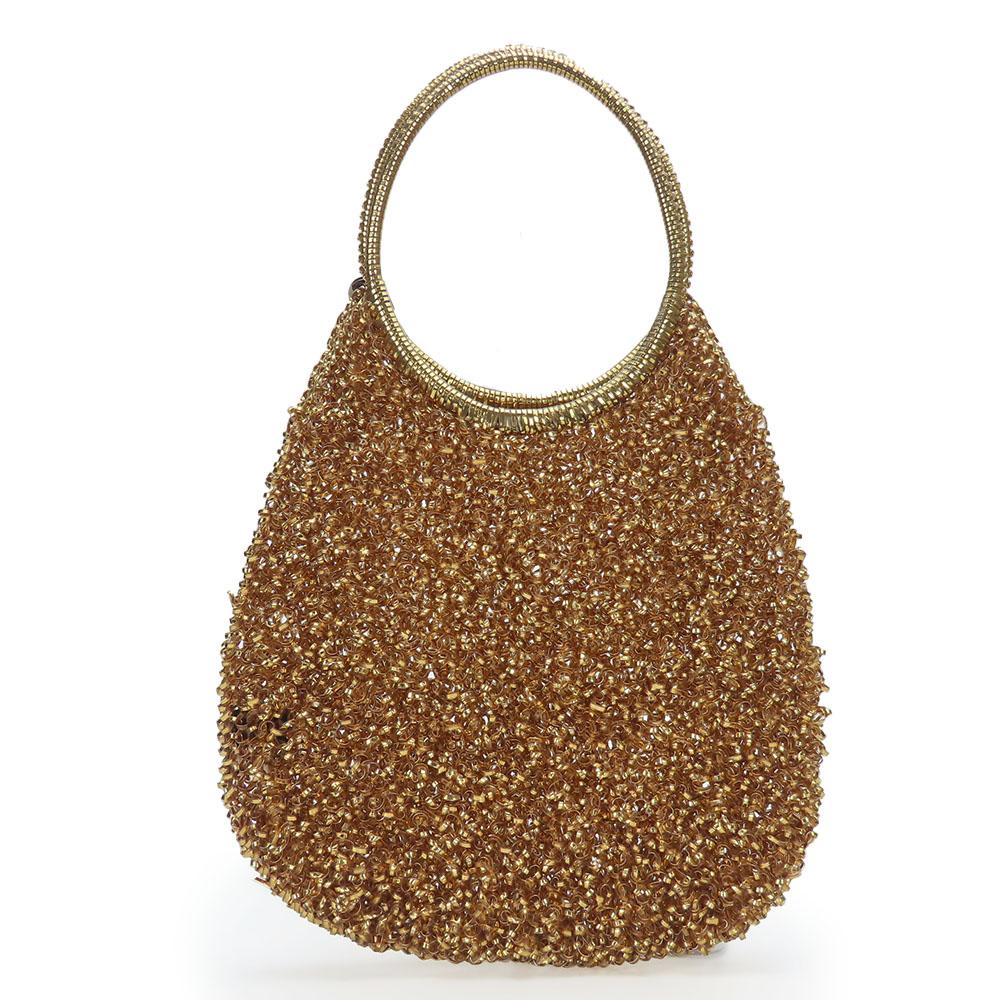 Used ANTEPRIMA Handbag Wire bag PVC Gold series Party