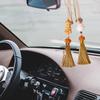 Buddhas Pendant Car Hanging Ornament with Lanyard Good Luck Rear View Mirrors Hanging Ornament