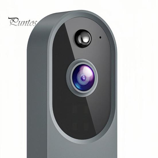 Home Monitoring Wireless Doorbell Video 1080p Resolution AI Motion Detection Real-Time Communication Easy to Install Safe Camera