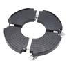 Rolling Plant Stand with Lockable Wheels 15.75 To 22.83in Adjustable 440lbs Round Plant Dolly for Indoor Outdoor Flower