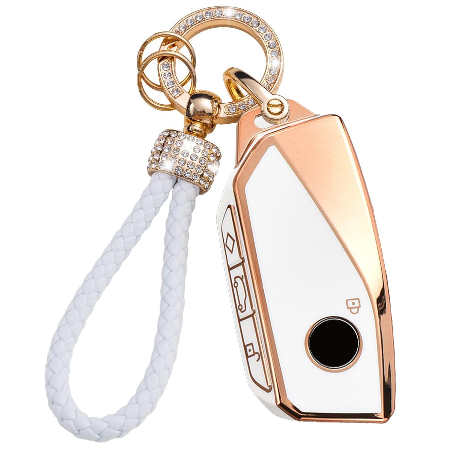 

[TECART] BMW Dedicated Remote Control Key IX Key Cover X7 M Sport i4 iX40 4 buttons