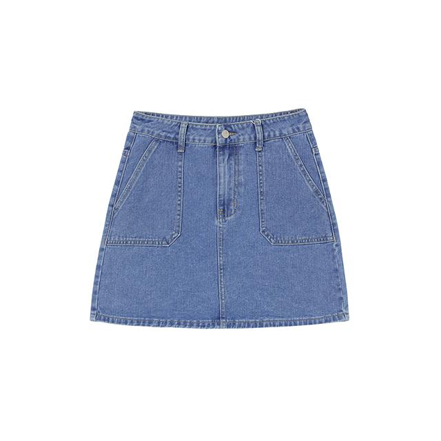 Rap Pocket Point Mini Denim Skirt Aq1Ds260