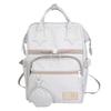 Star Splicing Cute Design Student Backpack With Coin Purse For Daily Use
