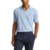 Polo Ralph Lauren SS24 Solid Color Small Pony Embroidered Loose Casual Short Sleeve Polo Shirt Men Tops Island-Blue MNPOKNI1N822826-400