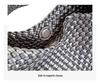 Custom Large-Capacity Woven Tote: High-End Mother-Child Bucket Bag and Underarm Basket