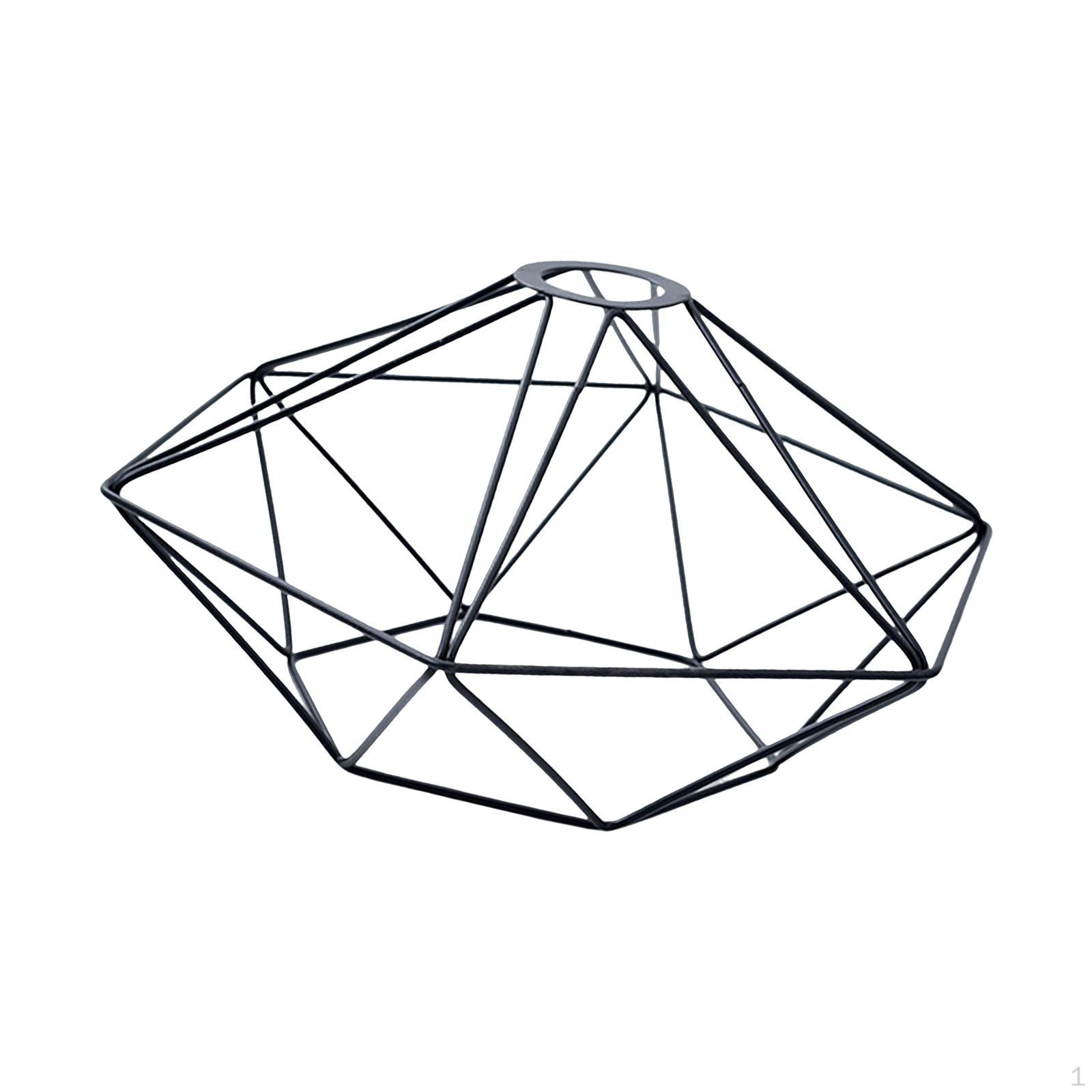 

Wire Cage Lamp Shades Replacement DIY Ceiling Cover for Wall Lighting Indoor