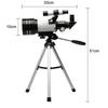 F30070 F30070 Astronomical Telescope 150X Stargazing Optical Instruments Telescope  Children