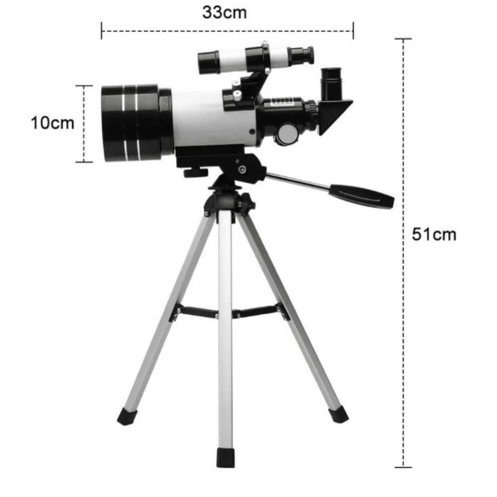 F30070 F30070 Astronomical Telescope 150X Stargazing Optical Instruments Telescope  Children