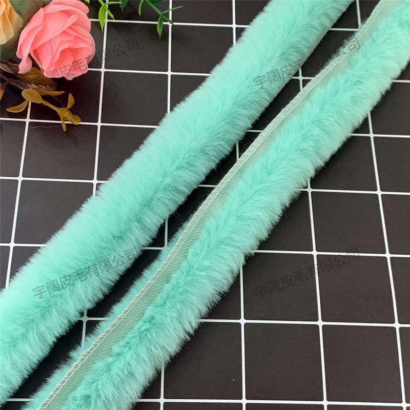 Tăietură manuală din blană sintetică de vidră pentru pelerină Hanfu și accesorii vestimentare