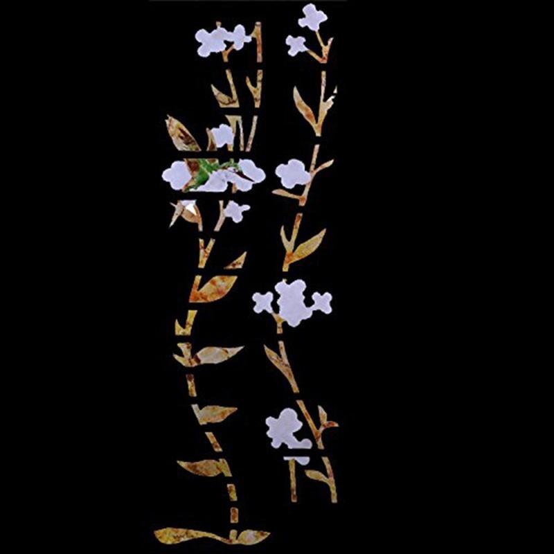 New Guitar Inlay Stickers Elegant White Shell Flowers Guitarra Fretboard Decals/ Markers For Guitar Fret