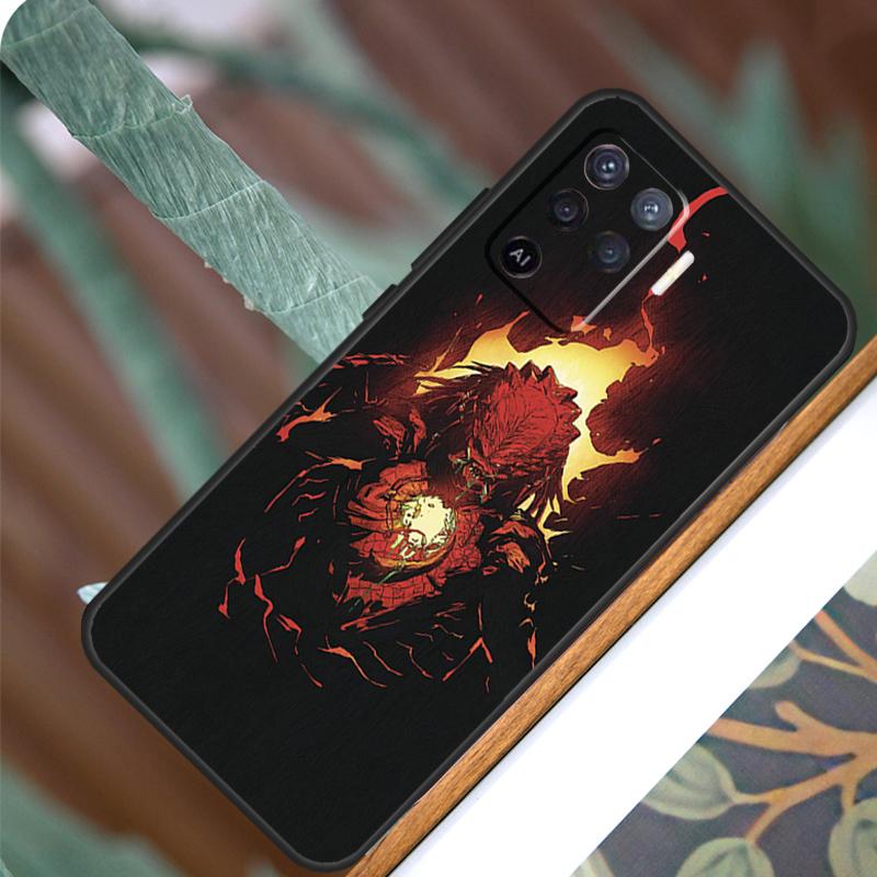 Alien Predator For OPPO A53S A57S A54S A38 A78 A58 A79 A15 A17 A77 A16 A76 A96 A52 A72 A5 A9 A94 A74 Case