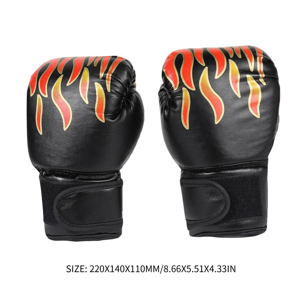 2Pcs Kids Boxing Gloves PU Leather Kickboxing Gloves Breathable Muay Thai Mitts Fighting Mitts for Boys Girls Youth