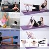 9Pcs/Set Yoga Fitness Kit with Pilates Ring Yoga Ring Ball Grip Socks 5 Booty Resistance Band Stretching Belt Home Gym Fitness Equipment