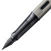LAMY Lx Ruthenium Fountain Pen Elegant Aluminum Body with Palladium Stainless Steel Clip Steel Extra Fine Includes LAMY T10 Blue Ink Cartridge -
