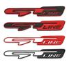 3D Metal GTLine GT Logo Badge Sticker Rear Trunk Emblem B Decal for Sportage Ceed Stinger K3 K5 Accessories