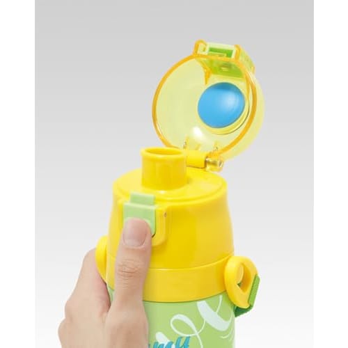 Skater Children's Water Bottle, Direct Drinking, 470ml, Tom & Jerry Design, EAT, for Boys and Girls, Insulated, Stainless Steel, Lightweight, Sports B