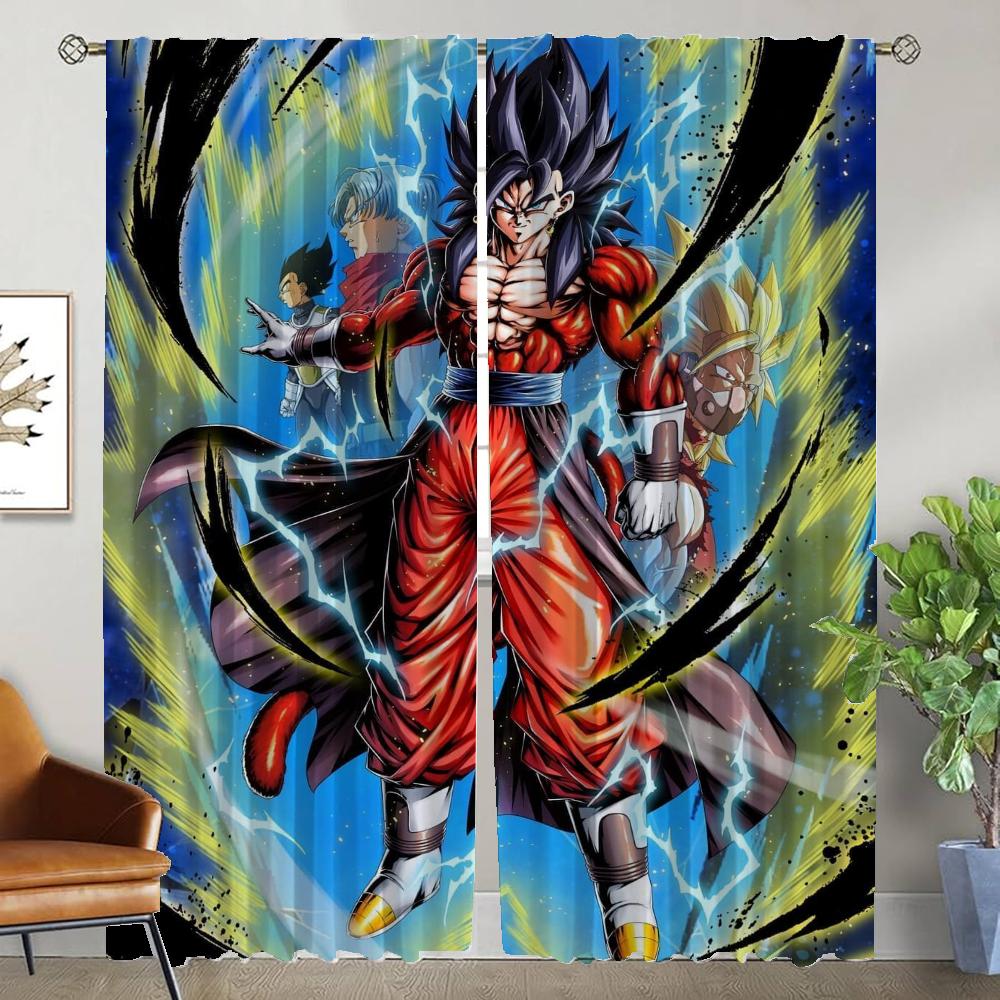 Partition Dragon Curtains Child Room Window Curtain for Room 2 Panel Tulle for Bedroom Shades Halloween Decoration Living Camera