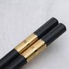 Premium Alloy Chopsticks: Antibacterial, Mildew-Resistant, Non-Slip, Heat-Resistant - Ideal for Home, Hotel, and Restaurant Use.