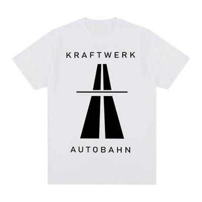 Kraftwerk Autobahn Music Vintage Tshirt Electronic Synth Neu Krautrock Cotton Unisex T Shirt New Tee Tshirt Womens Tops