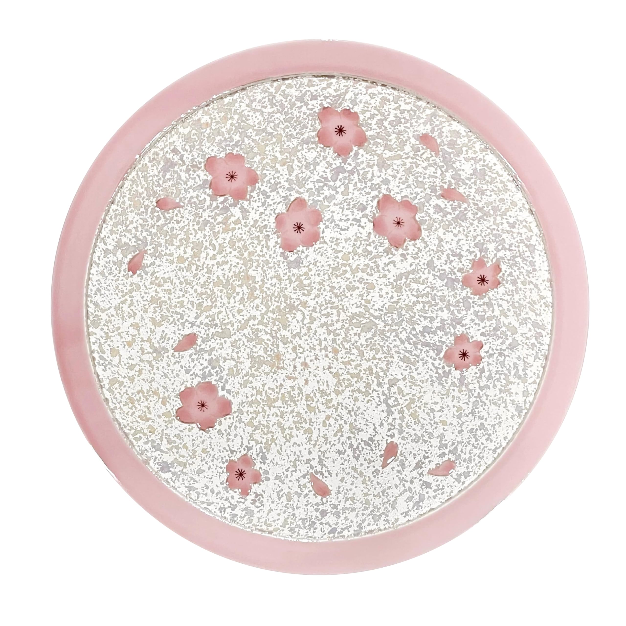 

Arita ware plate, large, cherry blossom, pink, hand-painted, Densei kiln, Iris cherry blossom, 30cm