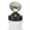 Bike Water Bottle Outdoor Squeeze Type 550ml Large Caliber PP5 Easy to Grip Cycling Sports Kettle Grey