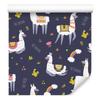 Llama Wallpaper Animals and Rainbows for Living Room and Bedroom 50x1000