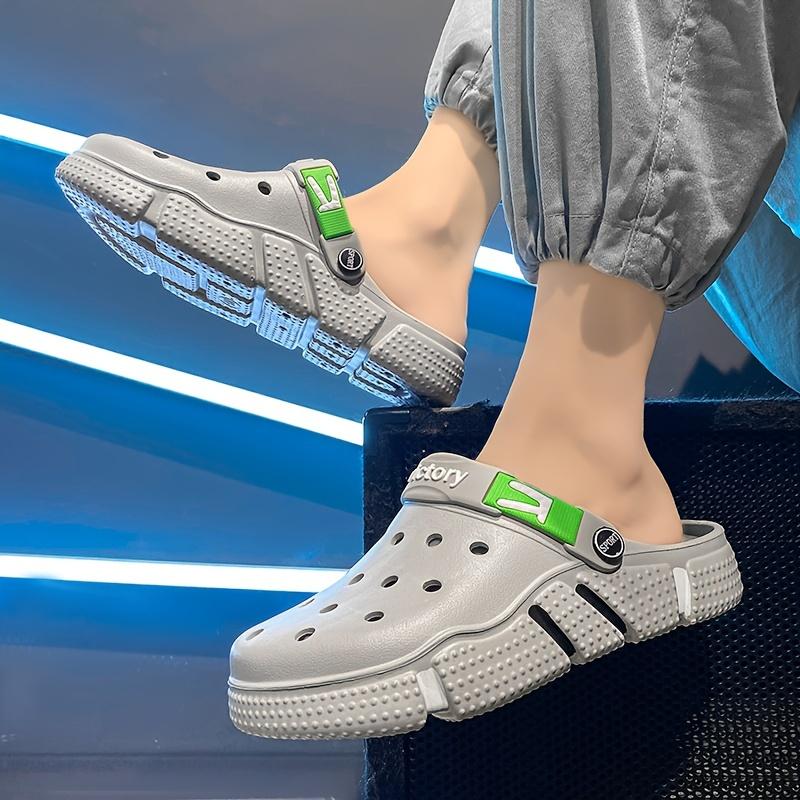 Men's Casual Comfortable Soft Sole Clogs, Breathable Lightweight Clogs for Indoor Outdoor Beach, Summer